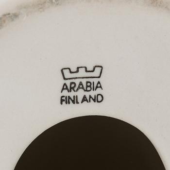 A STONEWARE FIGURINE by LILLEMOR MANNERHEIM, signed Lillemor Arabia -85.