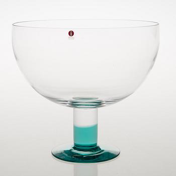 KERTTU NURMINEN, GLASSERVISDELAR, 23 st, "Mondo", Iittala 1900-talets senare hälft.