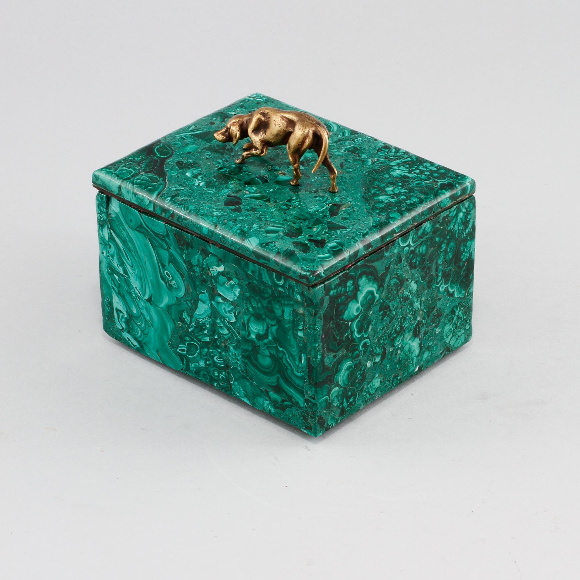 ASK, malakit, omkring år 1900.