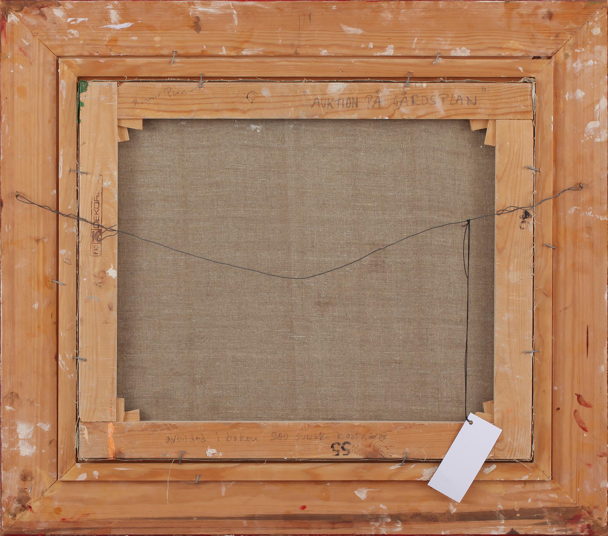 RAGNAR PERSON, olja på duk, signerad.