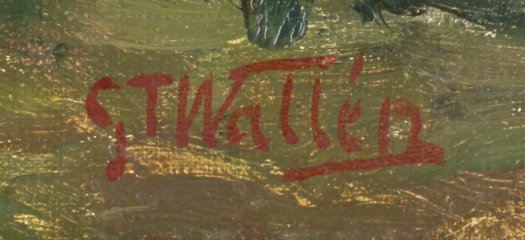 GUSTAF THEODOR WALLÉN , olja på duk, signerad.