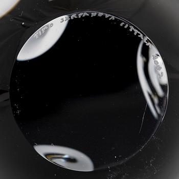 Timo Sarpaneva, a 'Claritas' glass sculpture, signed Timo Sarpaneva Iittala 2002.