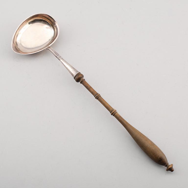 SOPPSLEV, silver, Stockholm 1856.