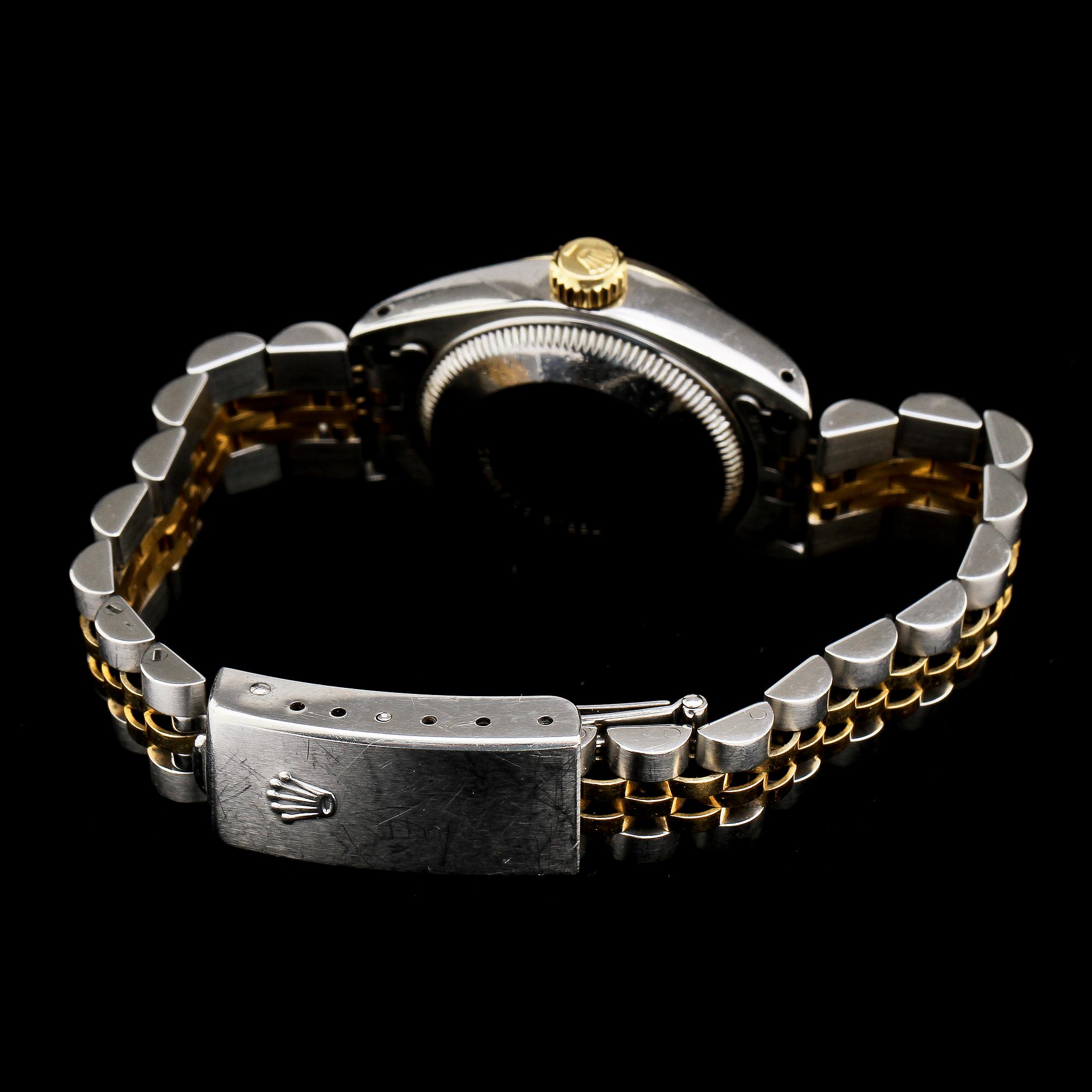 DAMARMBANDSUR, Rolex, Oyster Perpetual date, automatisk.