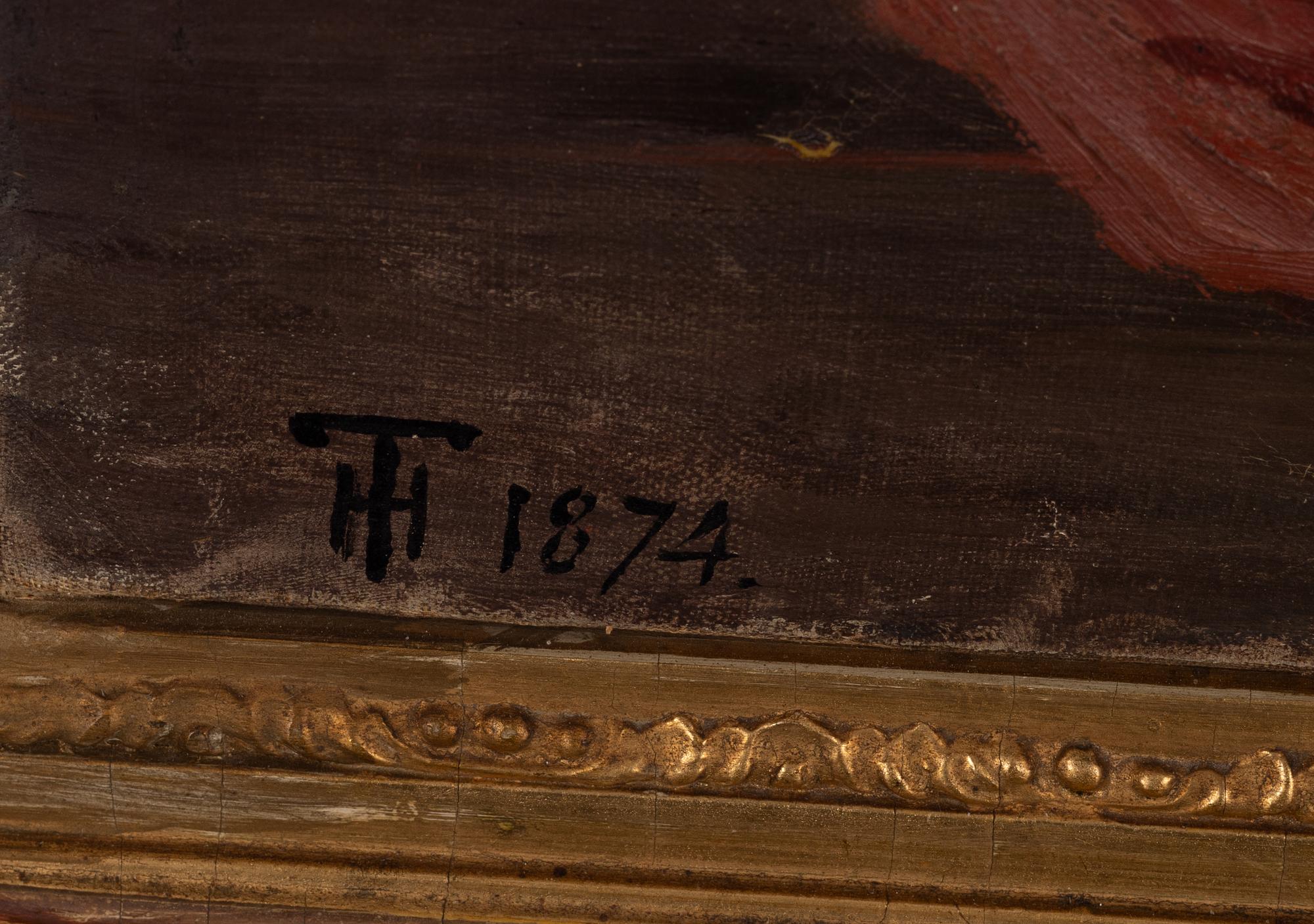 Theodor Hosemann, In thoughts.