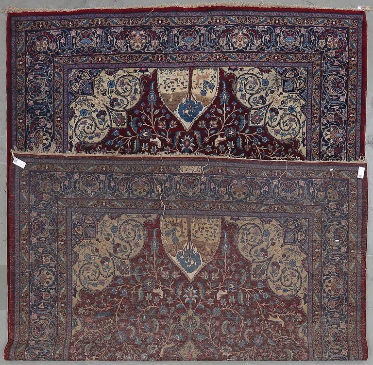 MATTA, semiantik/old Täbris, ca 425x265 cm.