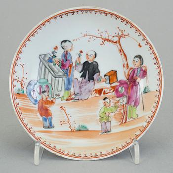 PARTI PORSLIN, 4 delar, Kina, 1700-tal.