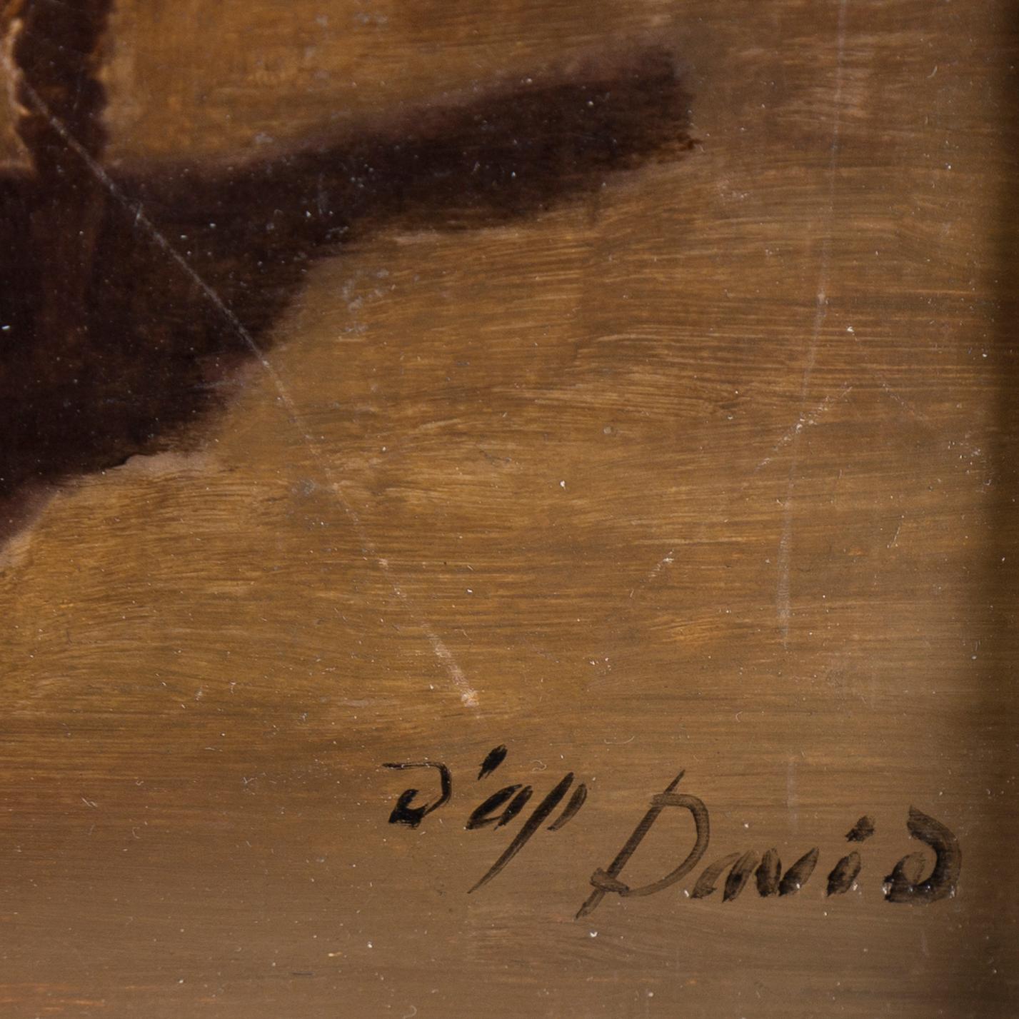 JACQUES LOUIS DAVID, copy after, oil on canvas.