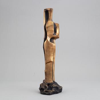 A signed bronze sculpture by Pipin Henderson.