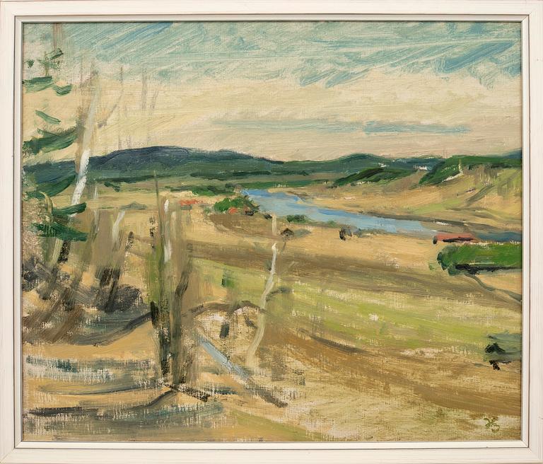 Hugo Zuhr, "Landscape, Rörum".