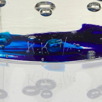 Kiki Kogelnik, "Ocean", skulptur, glas, Berengo Studio, Murano, Italien, 1996, ed. 7/10.