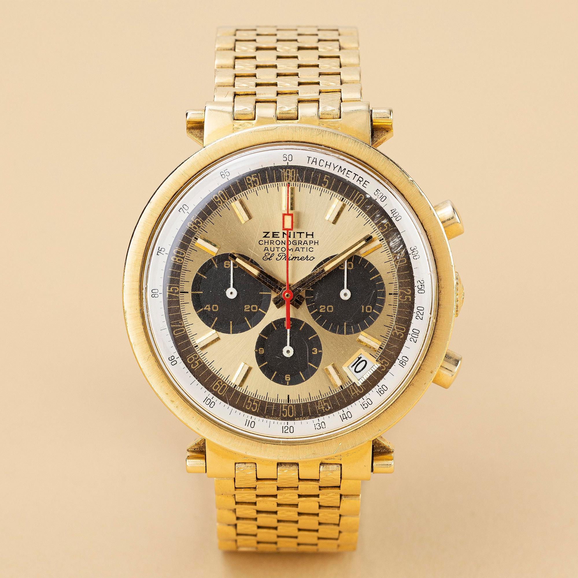 Zenith, El Primero, "NSA Bracelet", ca 1970.