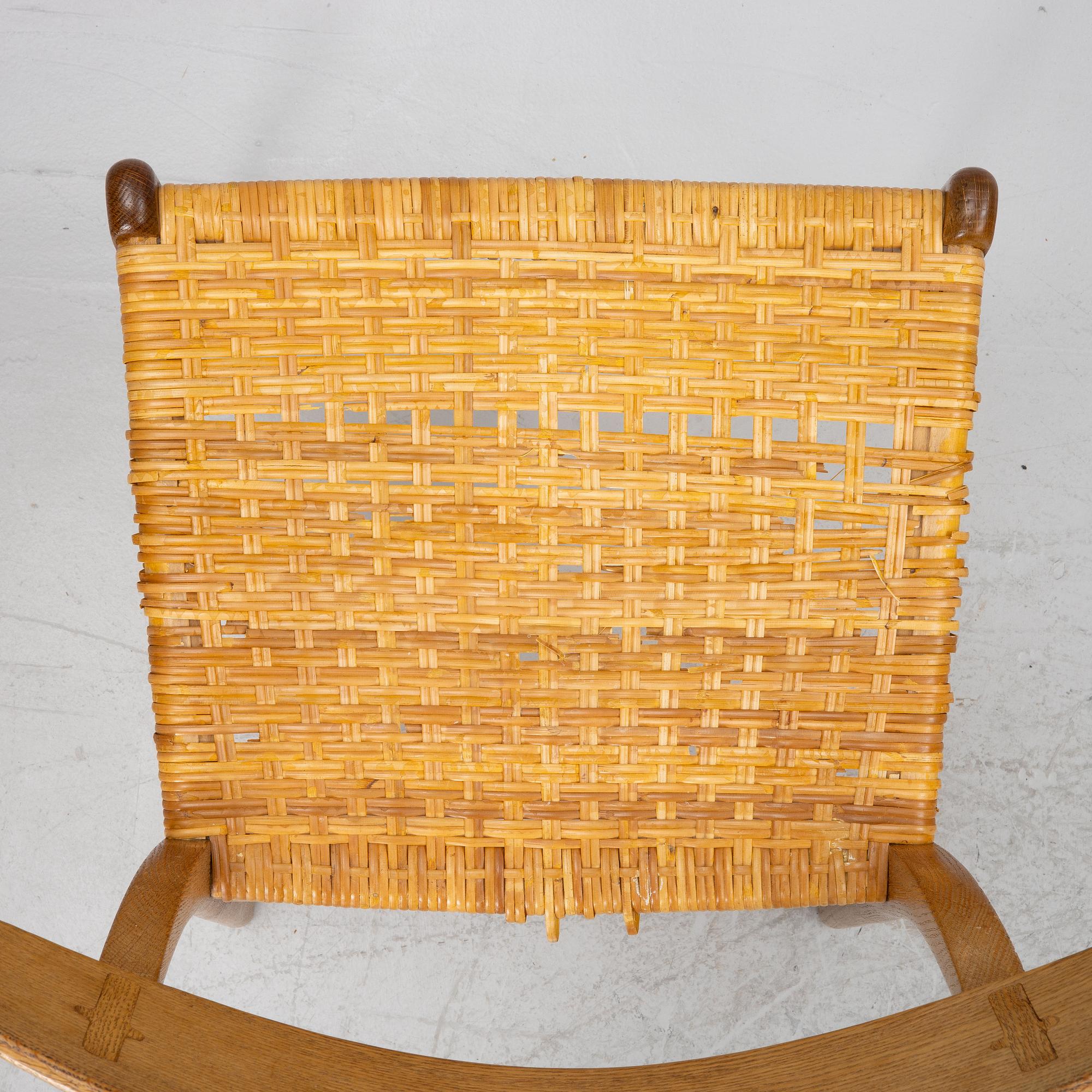 Hans J.Wegner, four dining chairs, model "CH-23",, Denmark, second half of the 20th century.