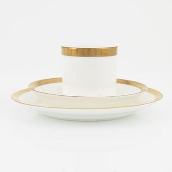 Karin Björquist, a 24-piece 'Nobel' bone china coffee service from Rörstrand.