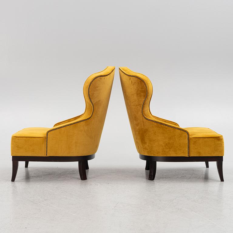 Armchairs, a pair, "Candy", Munna,