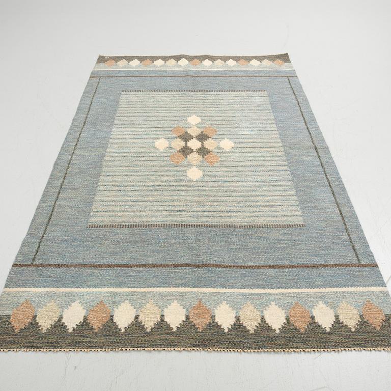 Ingegerd Silow, Matta, röllakan, ca 239 x 157 cm.