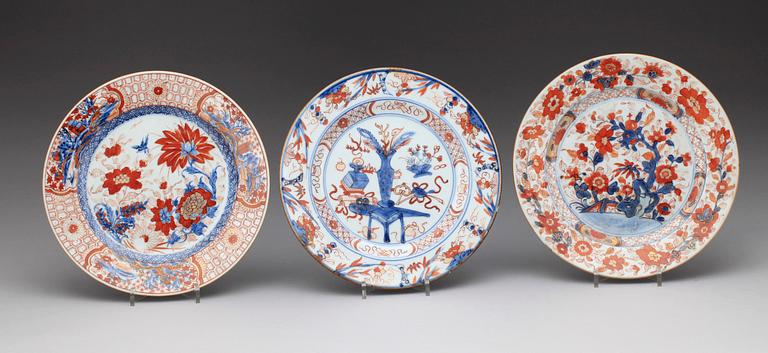 FAT, 6 st, porslin, Kina, Qianlong, 1700-tal.