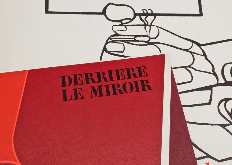 VALERIO ADAMI 10 st mappar, "Derriere le Miroir", 1973-1975.
