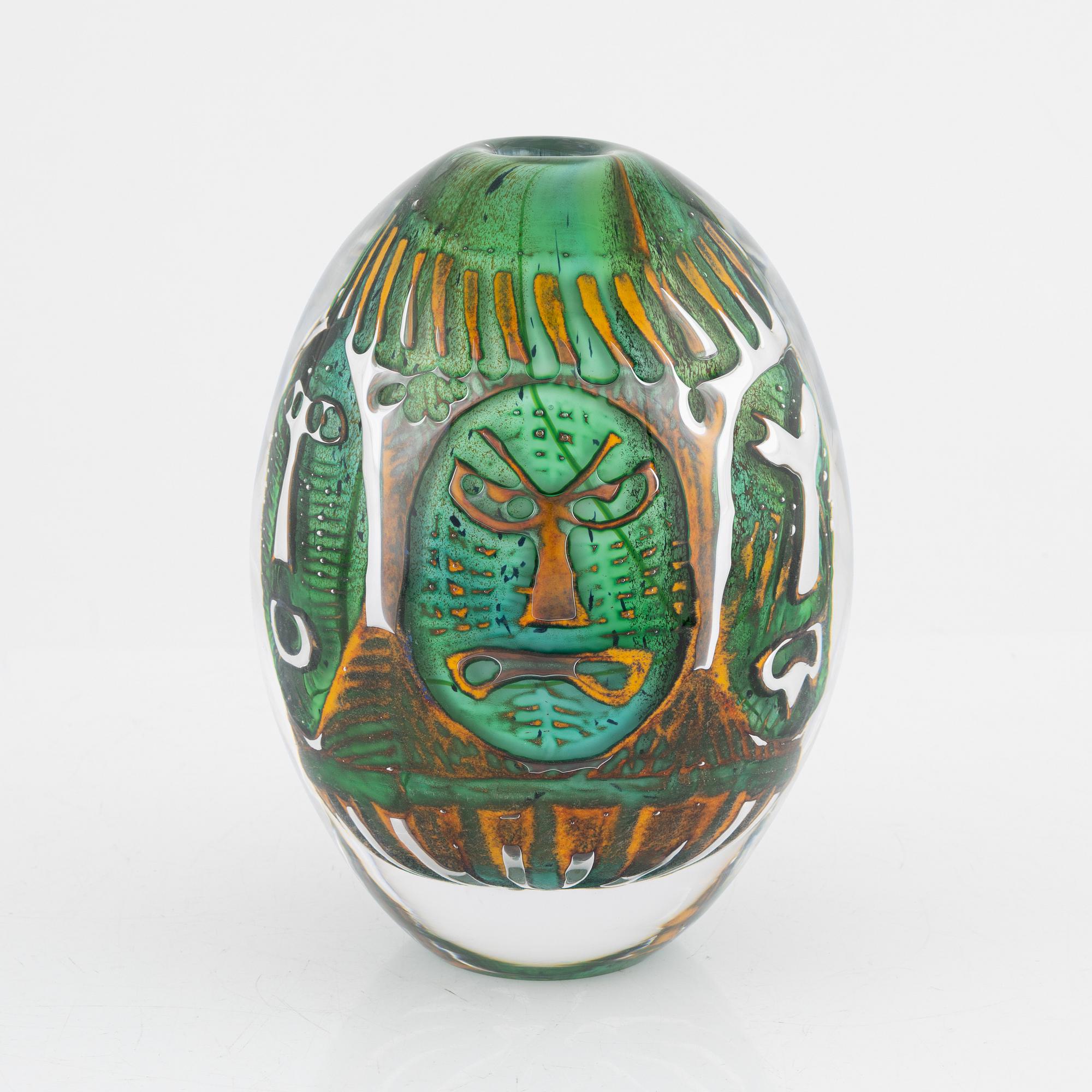 Jan-Erik Ritzman, an 'Ariel' vase, Transjö.