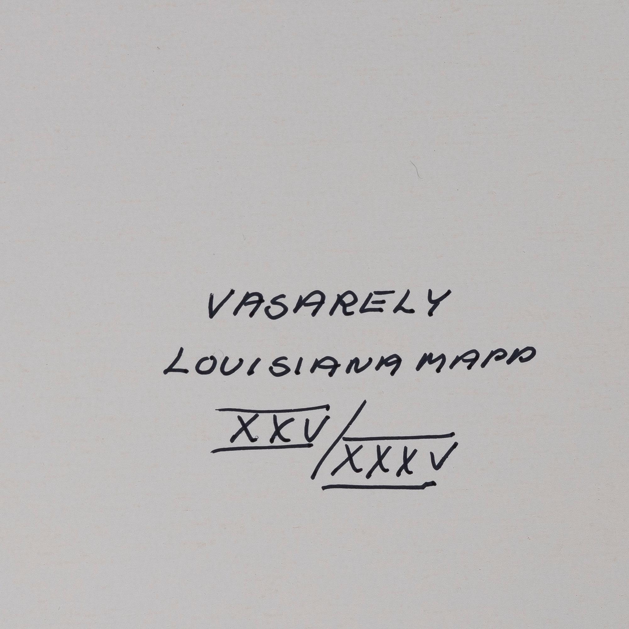Victor Vasarely, "Louisiana 1".
