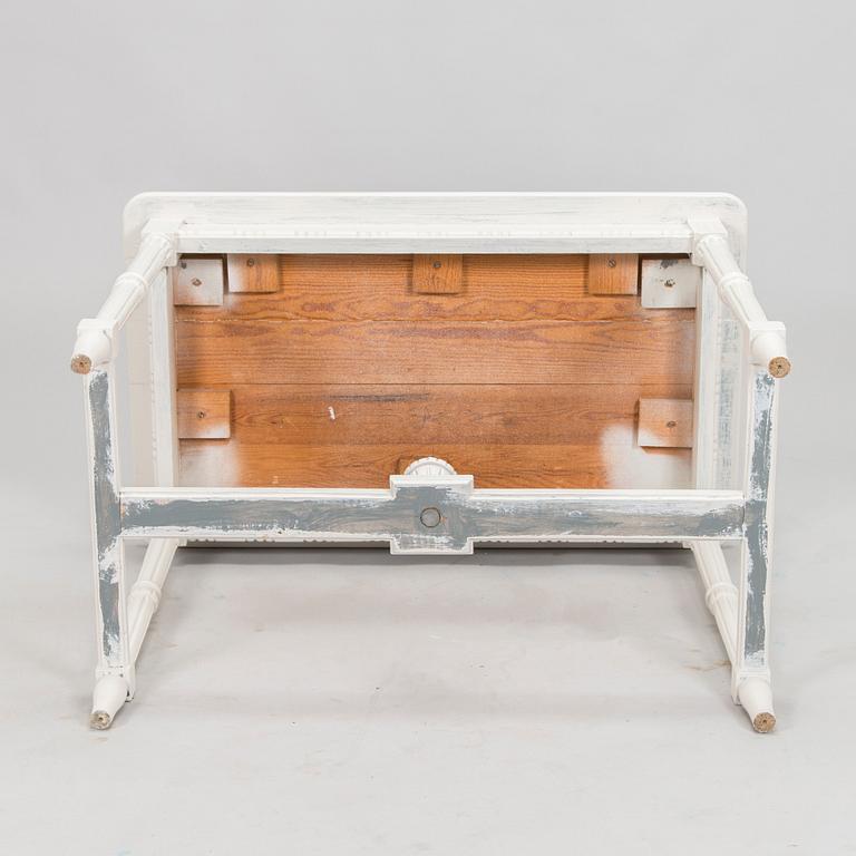 A late Gustavian style console table, early 20th century.