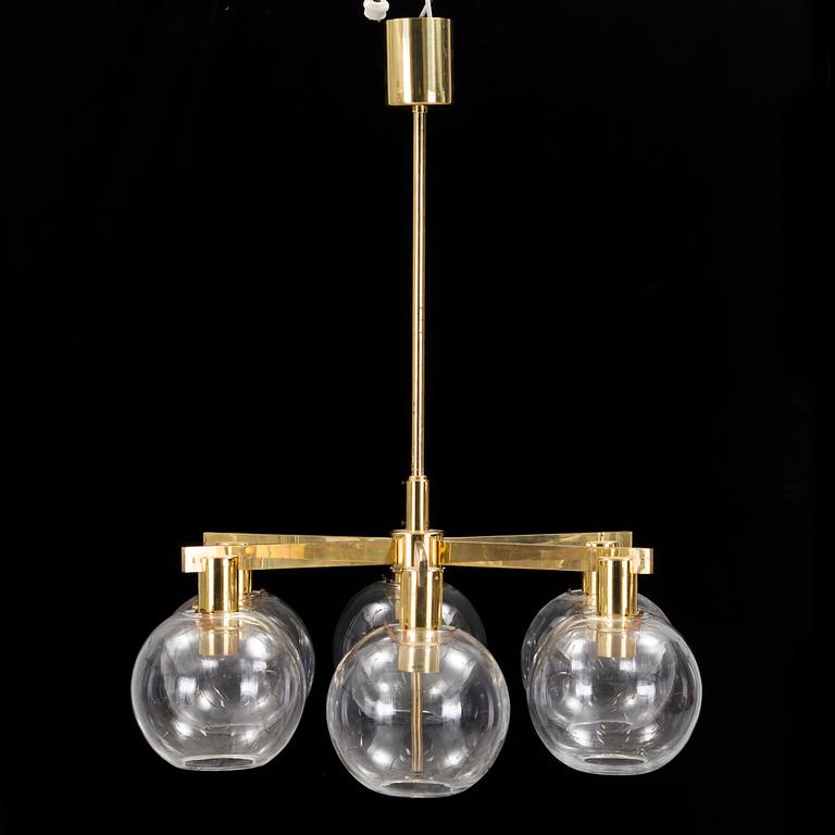 HANS-AGNE JAKOBSSON, ceiling lamp, model T 348/6. Signed with label.