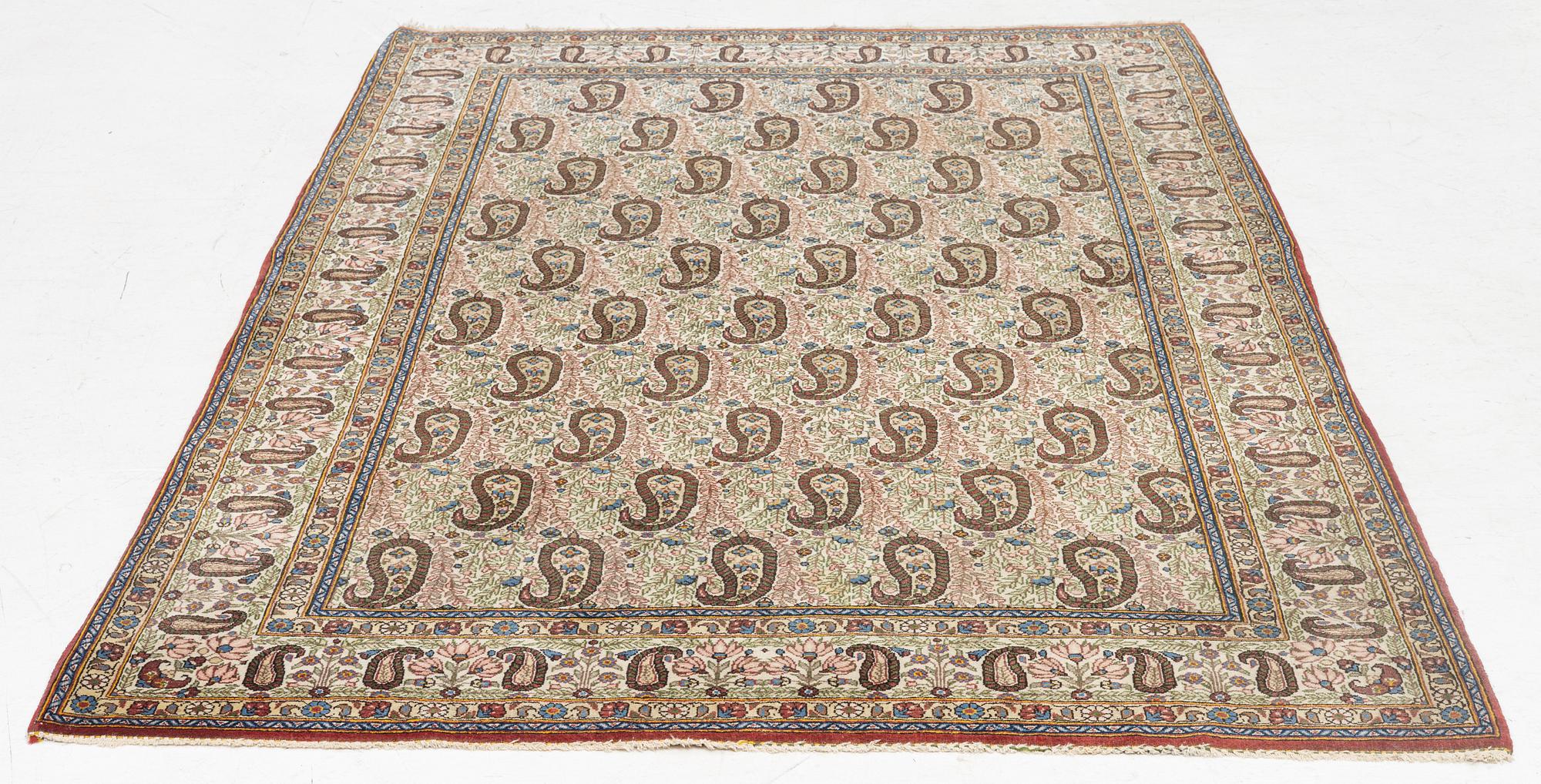 Matta, Ghom, ca 211 x 135 cm.