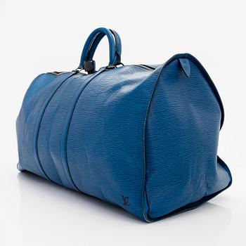 Louis Vuitton, an 'Epi Keepall 60' weekend bag.