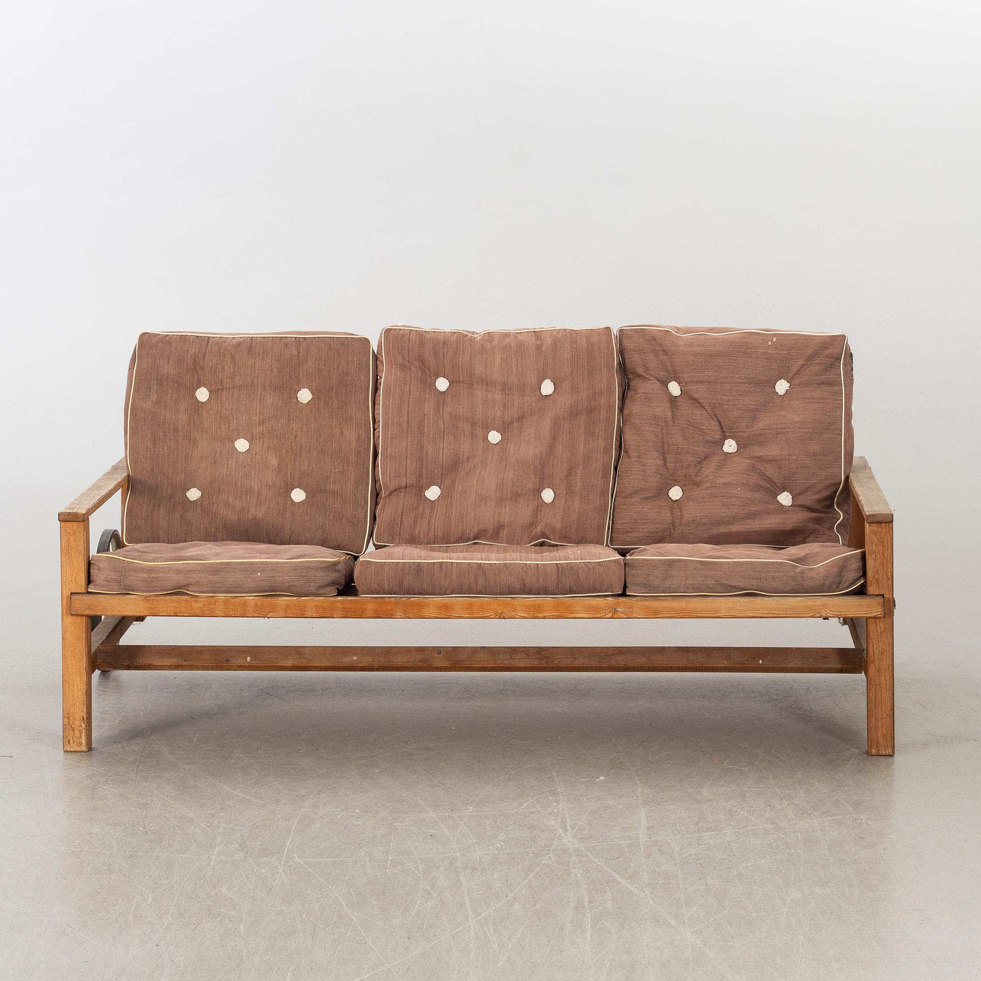 A GARDEN COUCH, Elsa Stackelberg for Fri Form.