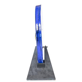Bertil Vallien, Sculpture, art glass. Kosta Boda, limited edition of 100. Signed and numbered.