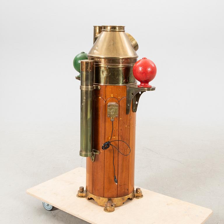 An early 1900s binnacle.