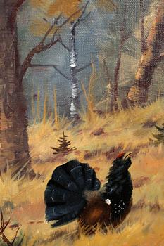 WALTER LILJENBERG, oil on canvas, signed.