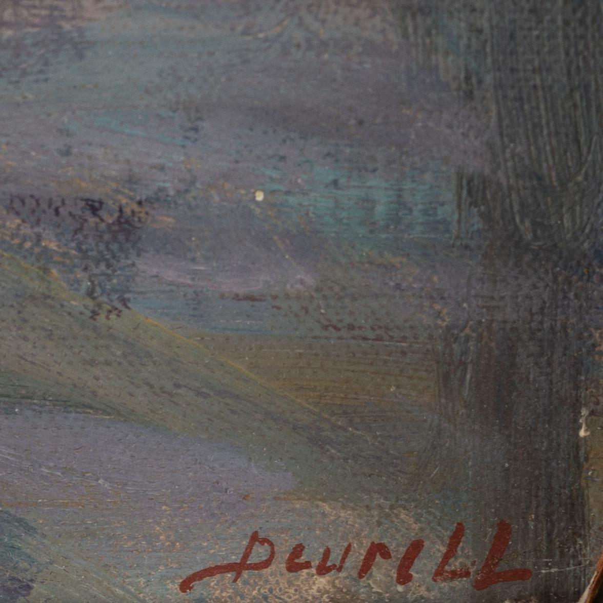SVEN DEURELL, oil on panel, signed.