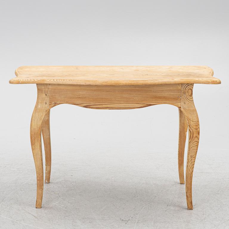 A Swedish rococo table, later part 18th century.