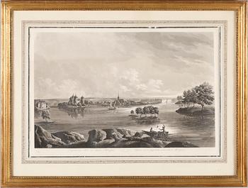 JOHAN FREDRIK MARTIN, efter, gravyr, 1800-tal.