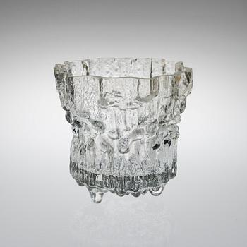 SKÅL, glas, "Miracus", signerad Tapio Wirkkala 3432. Iittala 1970-tal.