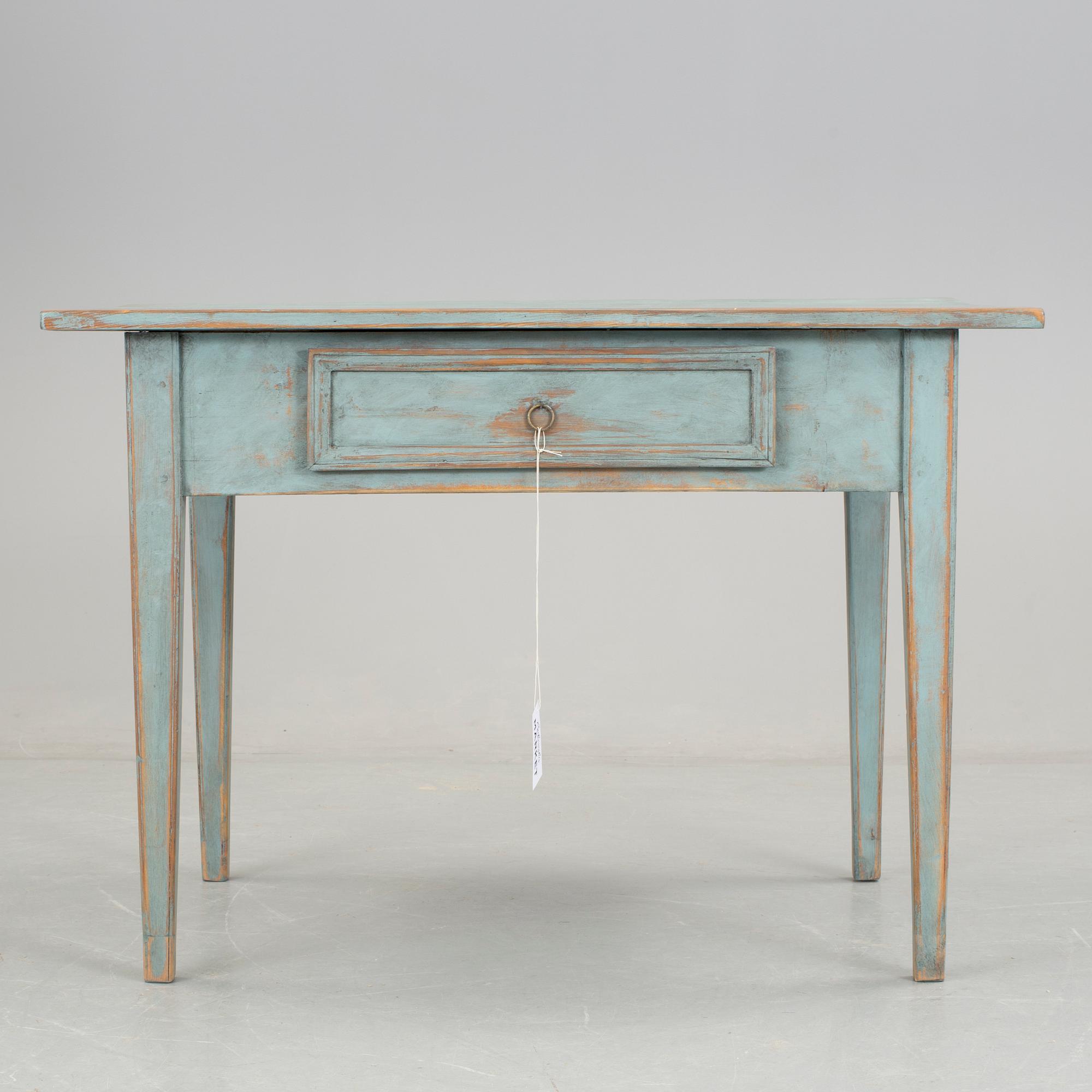 SKRIVBORD, allmoge, 1800-talets första hälft.