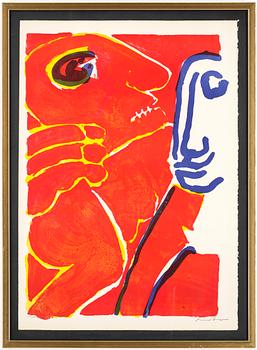 Bengt Lindström · BENGT LINDSTRÖM, litografi, signerad och numrerad 135/250.