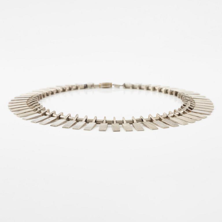Inga-Britt "Ibe" Dahlquist, collier, silver, Malmö 1965.