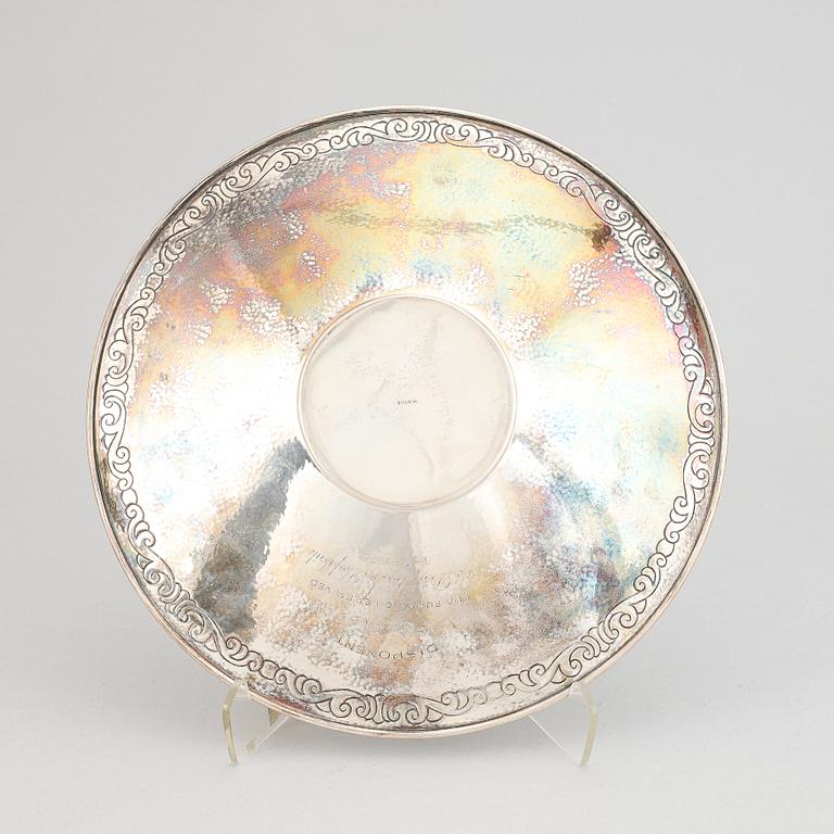 A silver and enamel bowl by Thune, Norway, 1920's/30's.