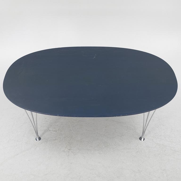 Bruno Mathsson & Piet Hein, a 'Superellipse' dining table, Bruno Mathsson International, Värnamo.