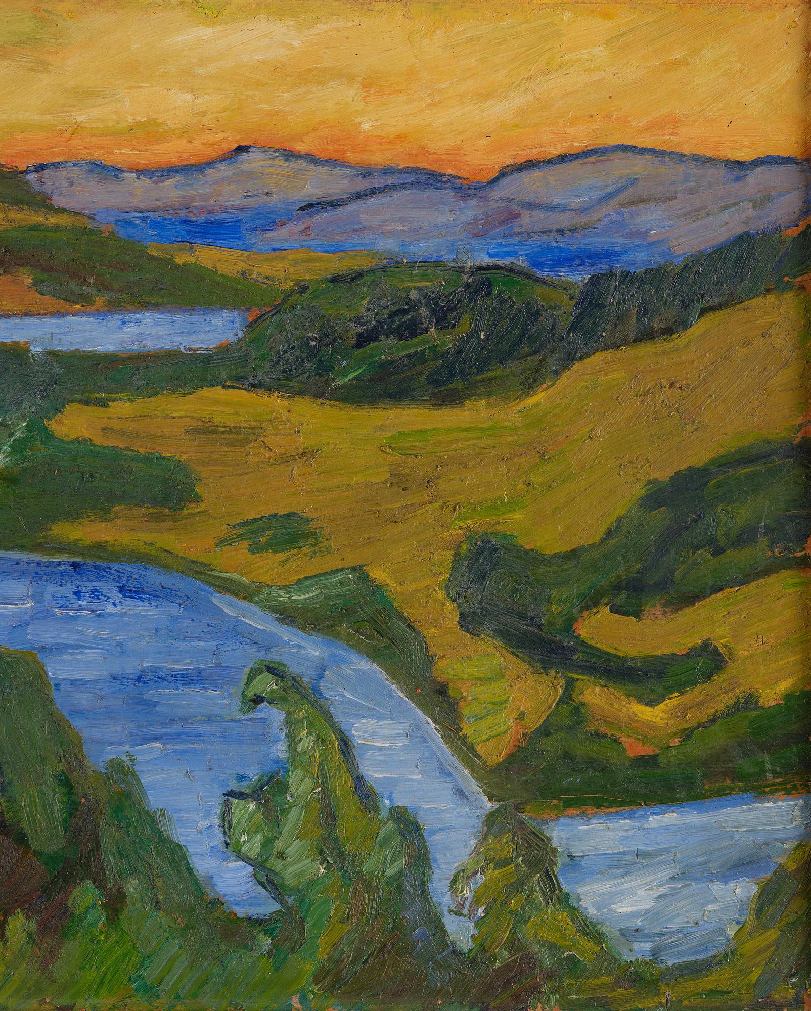 Helmer Osslund, Norrland Landscape.