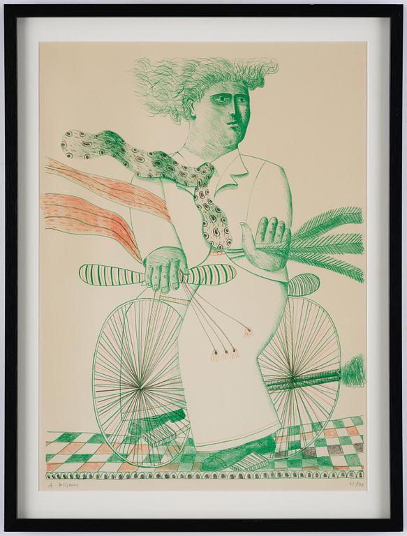 Alexandre Fassianos, Untitled from: "Hommage aux Prix Nobel" (The Nobel Prize Portfolio).