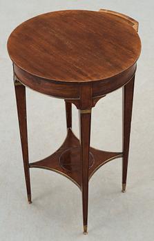 A late Gustavian table by A. Lundelius, master 1778.