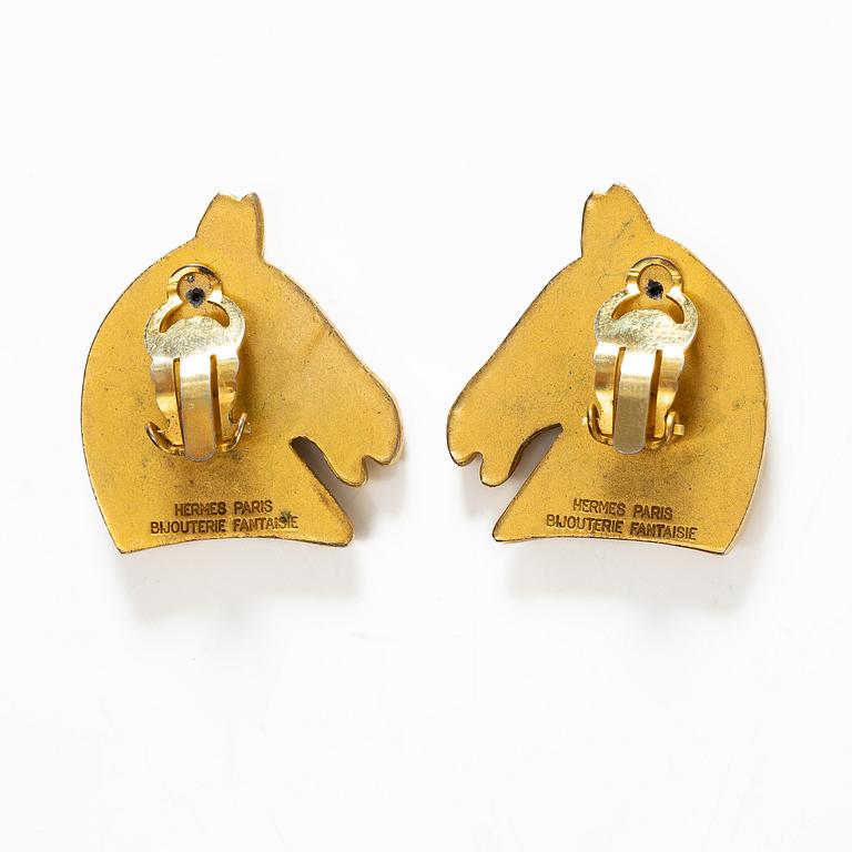 Hermès, örhängen, ett par.