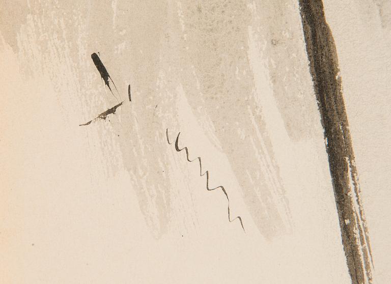 Helene Schjerfbeck, Lutande Mansmodell.