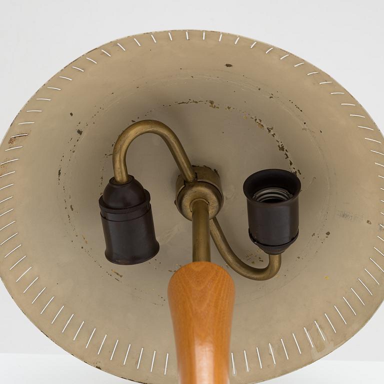 Harald Notini, bordslampa, modell 15398, Arvid Böhlmarks Lampfabrik, 1940-tal.