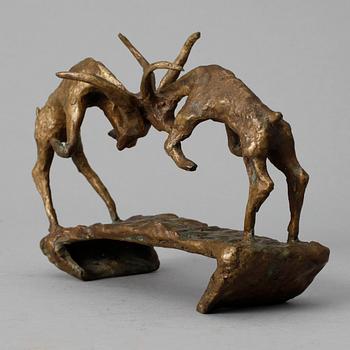 ERIK HÖGLUND, Skulptur, brons, signerad.