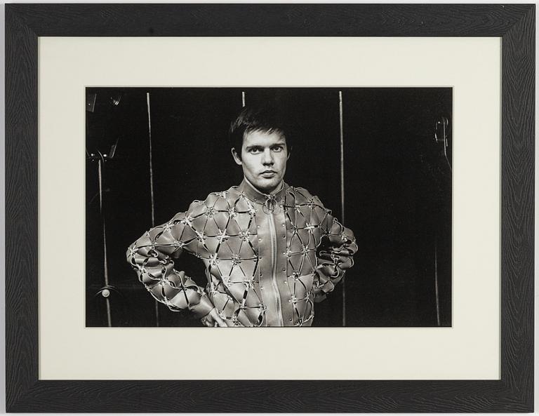 Carl Johan De Geer, photo, signed 1/3 verso.