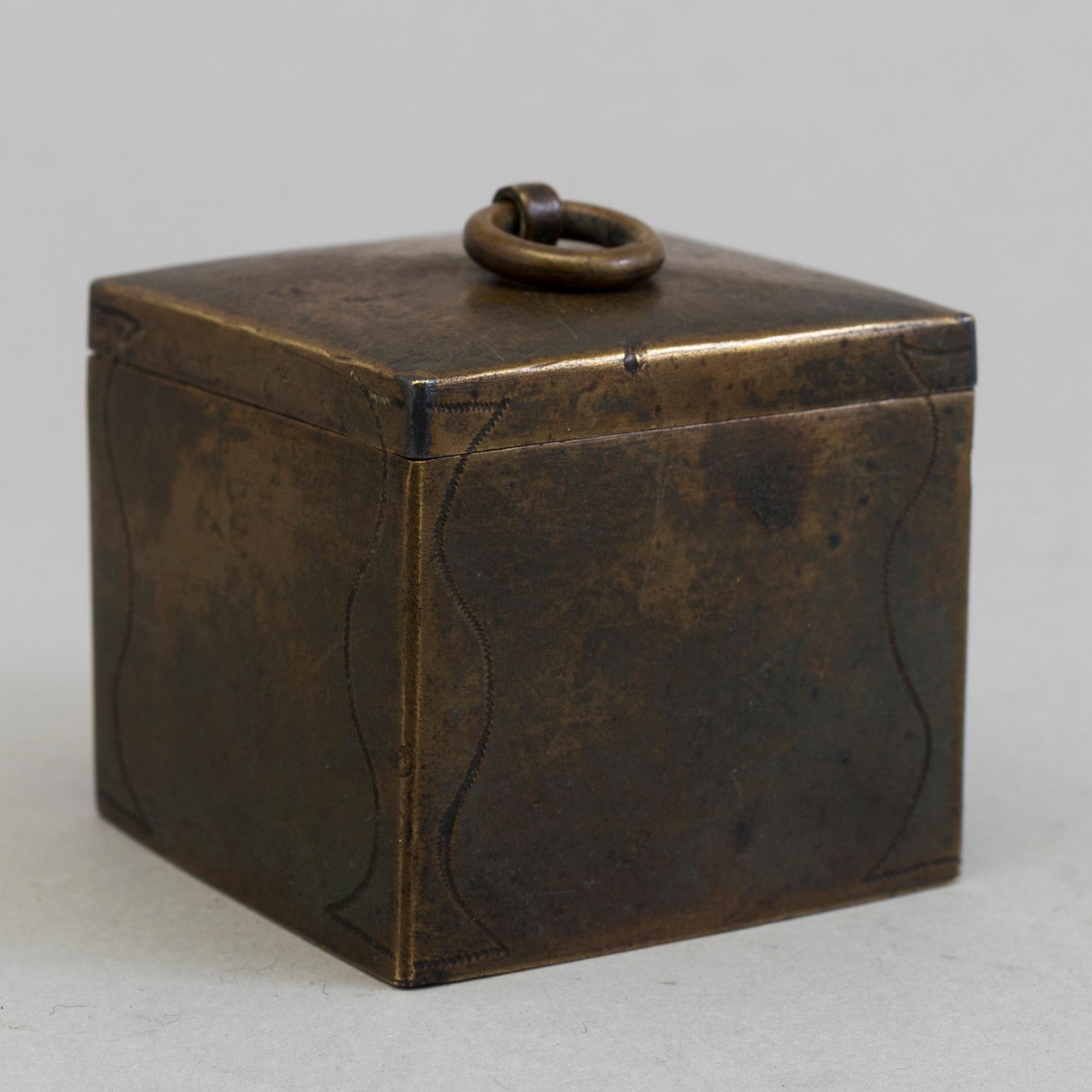 SANDSTRÖARE, mässing, 1700-tal.
